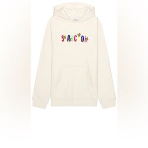 Staycool Pizza Hoodie in Cream